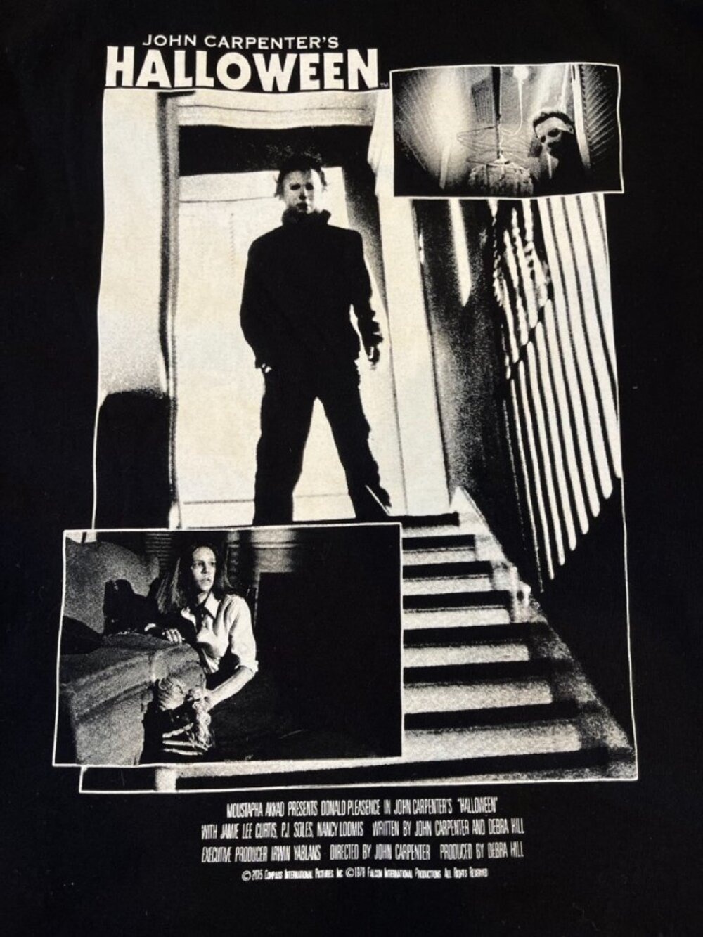 John Carpenter’s Halloween T-Shirt XL Michael Myers Black Official NWT - Picture 3 of 5